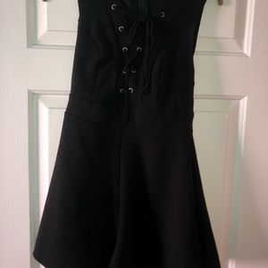 Black Tie Up Romper